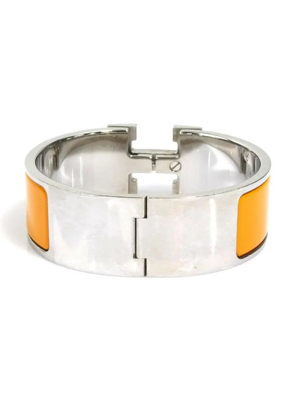 Auth Hermes Clic Clac H Bangle Bracelet #302651H49B
